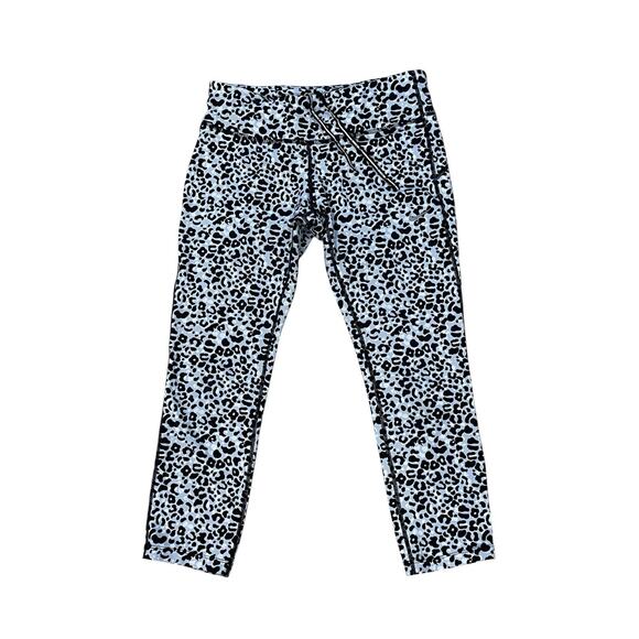 NIKE Leggings Women's Sz Medium Lotus Epic Run Tight Crop Dri-Fit Pants Running - Picture 1 of 11